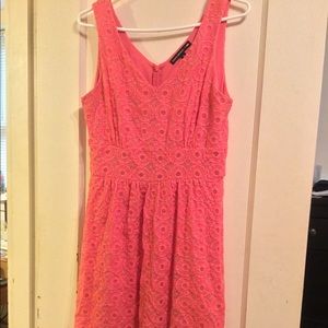 Banana Republic Mad Men collection coral dress